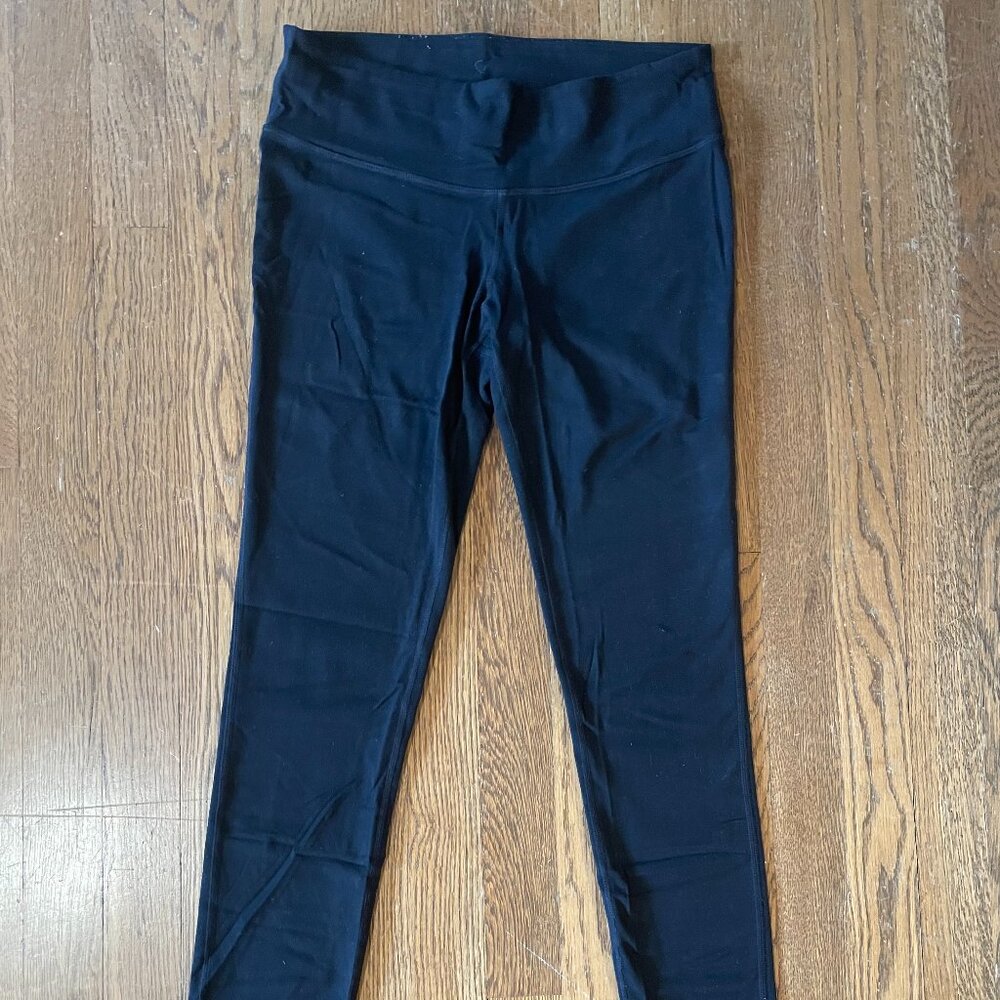 Black leggings, size small